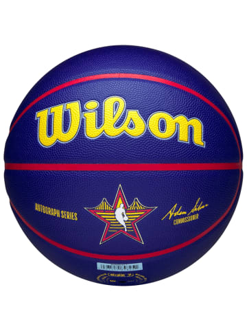 Wilson Wilson 2025 NBA All Star Auto Ball in Weiß