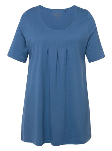 Ulla Popken Shirt in denimblau