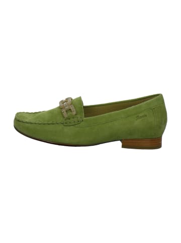 Sioux Mokassin Slipper in Grün