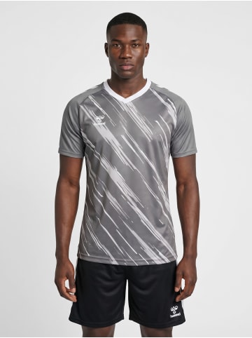 Hummel T-Shirt Raglanärmel Hmlmatch Erwachsene in STEEL GRAY/WHITE