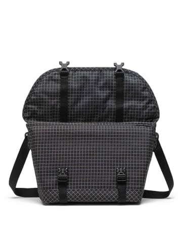 Herschel Cove Messenger - Umhängetasche S 24.5 cm (grid-black) in grid-black