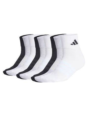 adidas Socken 9er Pack in Schwarz/Grau/Weiß