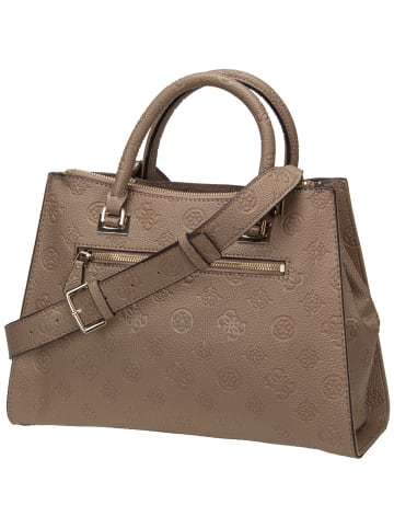 Guess Handtasche Cresidia 2 Society SAT in Dark Oak