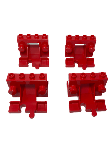 LEGO DUPLO® Prellbock Eisenbahn 3x Teile - ab 18 Monaten in multicolored