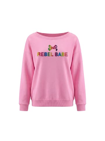 myMo Women Sweatshirt in Pink