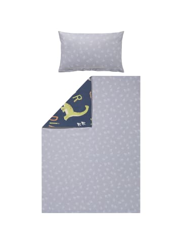 Erwin Müller Fein Biber Kinder-Wendebettwäsche in dunkelblau