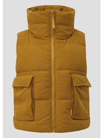 QS Outdoor-Weste in 8504_senf