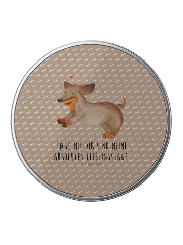 Mr. & Mrs. Panda zuckerdose Hund Dackel mit Spruch in Hundeglück