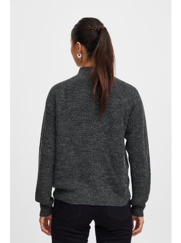 ICHI IHNovo loose fit in Dark grey melange