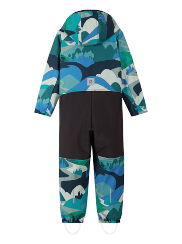 Reima Softshell Overall Nurmes Sparkly Blue
