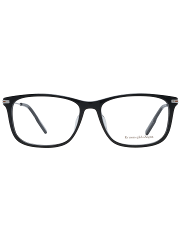 Ermenegildo Zegna Männer Optische Fassungen Rechtwinklig Schwarz
