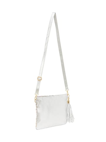 faina Shoulder Bag Shoulder Bag in White Gold
