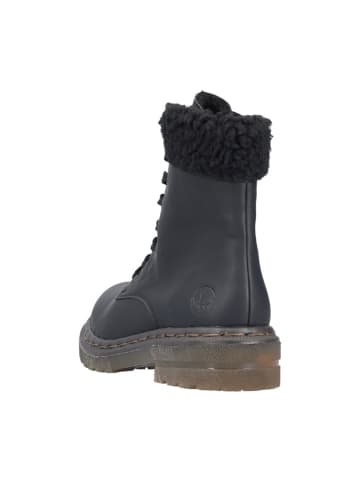 rieker Schnürstiefeletten in Schwarz