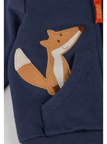 Sigikid Sweatjacke Wild Fox in Dunkelblau