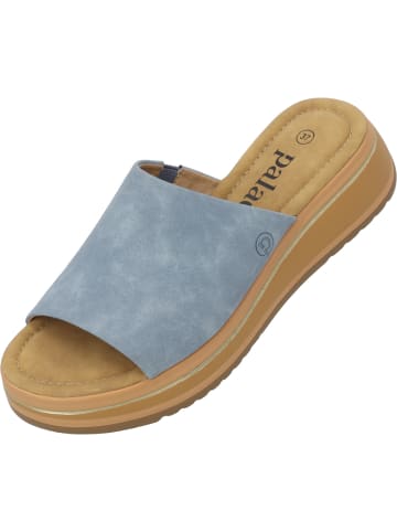 Palado Sandalen Rhat in Hellblau/Gold