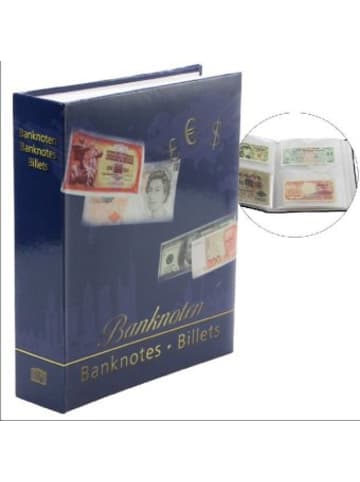 Schwäbische Albumfabrik Papeterie/PBS - Banknotenalbum "Universal" mit 50 Blättern zum E