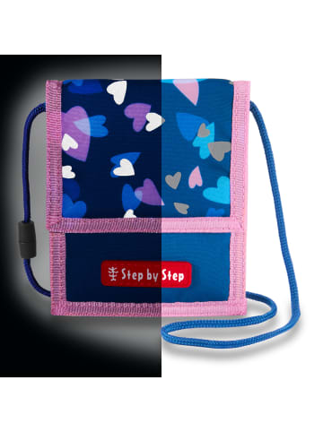 Step by Step Brustbeutel "Seashell Pearl" in Blau