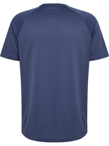 Hummel T-Shirt "Court Light Weight T-Shirt" in Blau