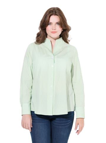 Ulla Popken Bluse in limettengrün