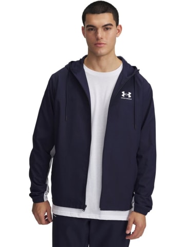 Under Armour Softshelljacke "Rival Woven Windbreaker" in Blau