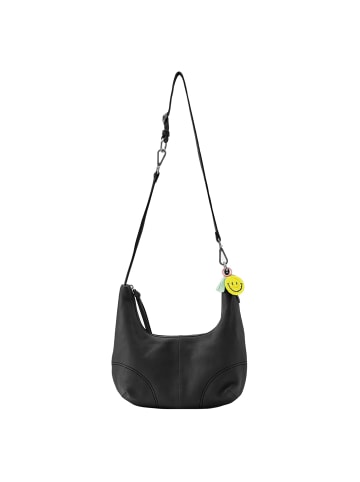 FREDs BRUDER Take A Smile Umhängetasche Leder 33 cm in black