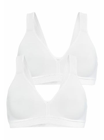 PETITE FLEUR Sport-BH in 2xweiß