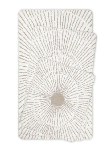 Wecon Home Badteppich Jasbeer in weiß beige