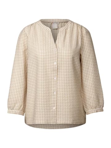 Street One Langarmbluse in safari beige