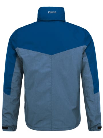 PRO-X elements Funktionsjacke "JAMES" in Coronet Melange - Poseidonblau
