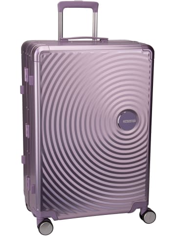 American Tourister Trolley Soundbox Alu Spinner 75 in Stormy Lilac