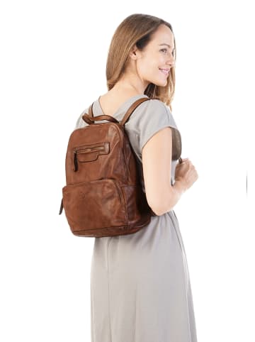 Samantha Look Rucksack in cognac
