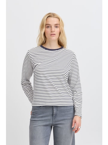 ICHI Longsleeve in Weiß