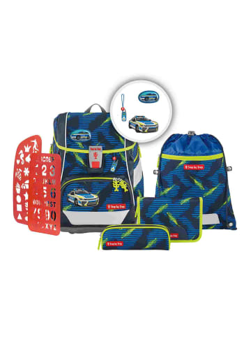 Step by Step Step by Step 2IN1 PLUS Schulranzen-Set "Police Car Cody", 6-teilig