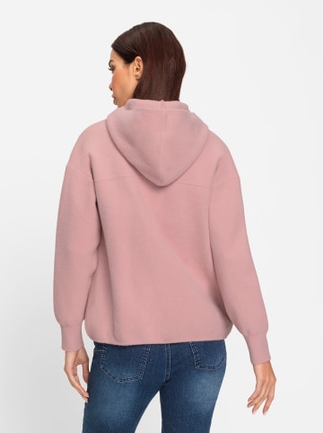 Heine Kapuzenstrickjacke in rosenquarz