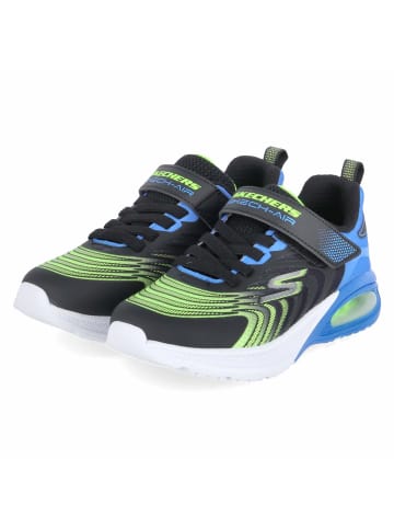 Skechers Slipper in schwarz-kombi