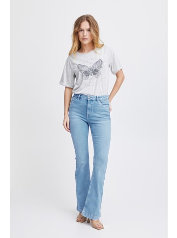 Pulz Jeans PZBECCA regular fit in Light Blue Denim