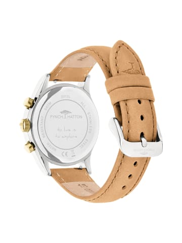 FYNCH-HATTON Armbanduhr The Multi Chrono in braun