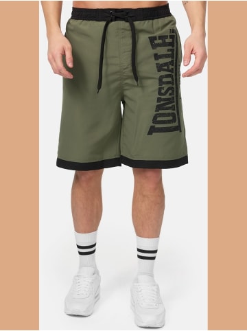 Lonsdale Short "Clennell" in Schwarz