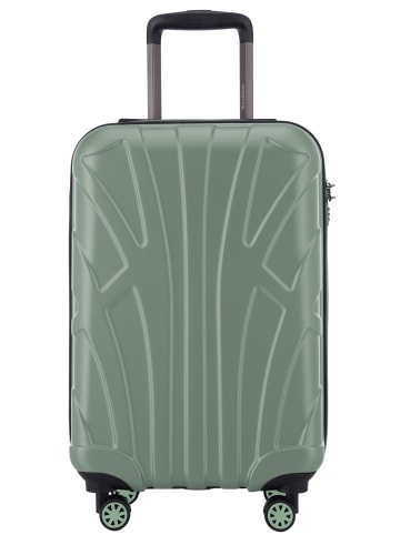 suitline Suitline - leichtes Handgepäck 55x35x20 cm Flugzeug-Trolley Koffer 34 L Bordgepäck in Mint