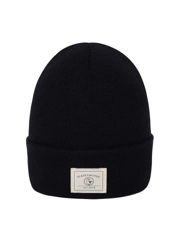 SCHIETWETTER Wintermütze Beanie in schwarz