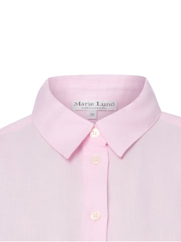 Marie Lund Leinenbluse in rosa - 0027