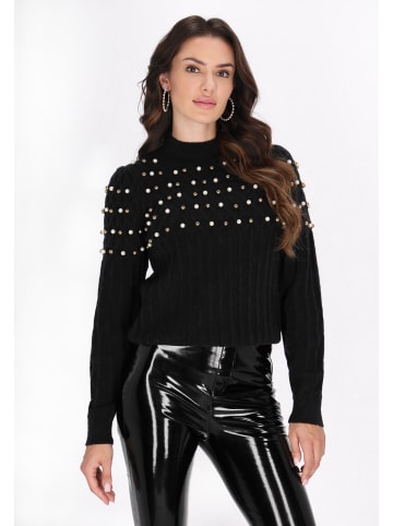 faina Damen Pullover in Schwarz