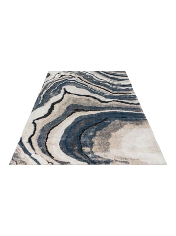 Teppich Boss Kurzflor Teppich Florian 486 - Blau