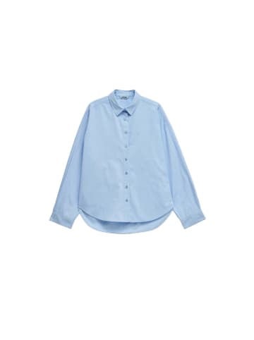 Salsa Jeans Langarmbluse Oversize Basic in Light Blue