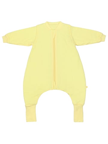 Schlummersack Schlafsack mit Füßen und umklappbaren Bündchen, 3.5 TOG in Popcorn