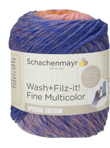 Schachenmayr since 1822 Filzgarne Wash+Filz-it! Fine Multicolor, 100g in Tropic color