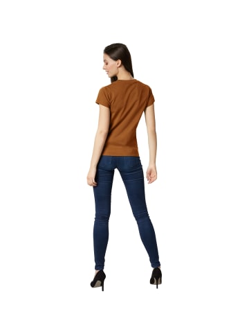 tectake Kurzarmtop, Für viele Outfits & Auftritte, Rundhals mit Rippenbündchen
