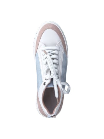 Marco Tozzi Sneaker in WHITE/POWDER C