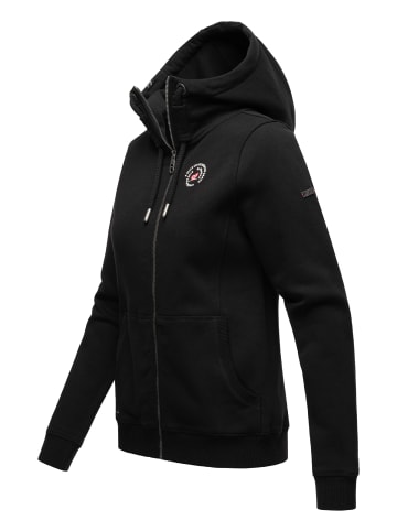 Marikoo Kapuzensweatjacke Setsunaa in Black