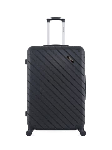 BlueStar Großer Hartschalenkoffer CITE in Schwarz (95L)